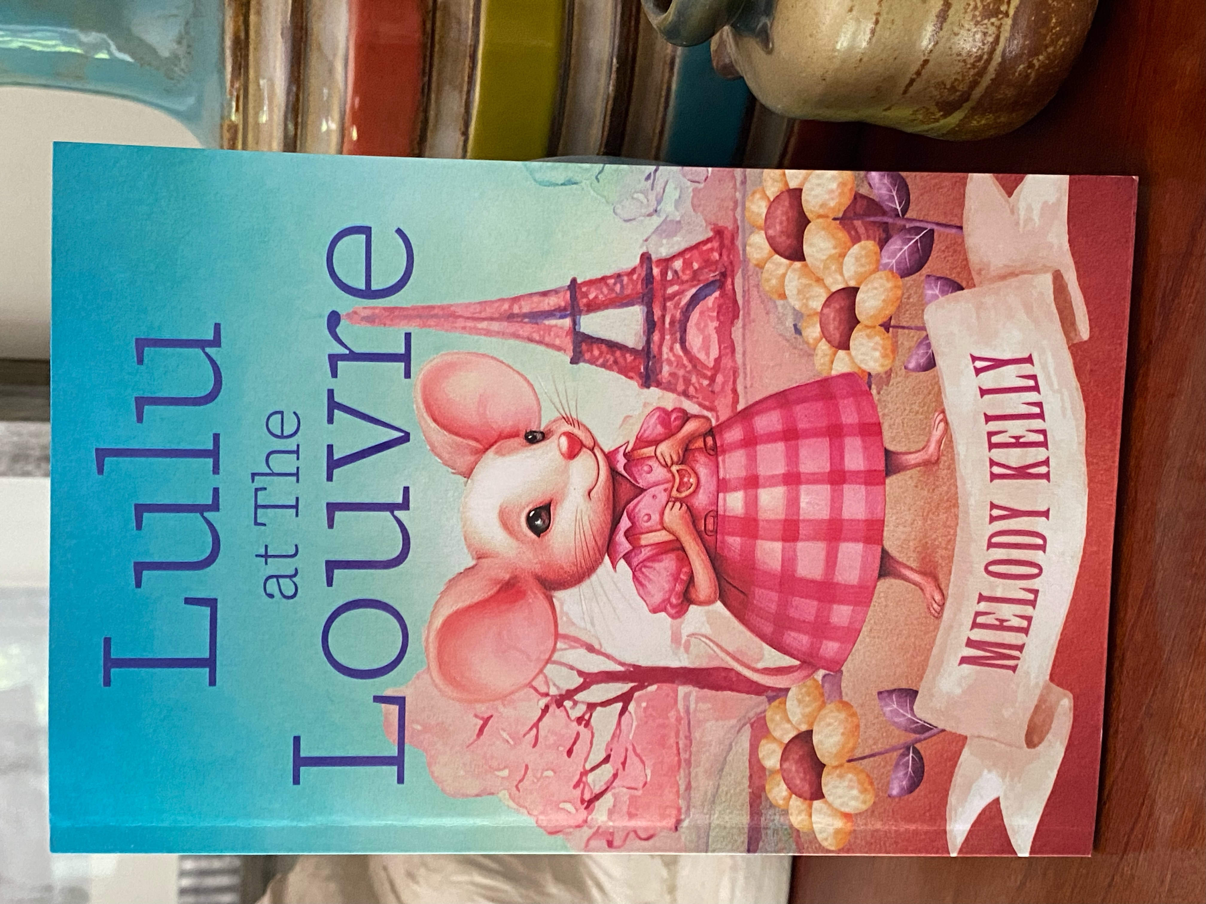 Lulu at the Louvre by Melody Kelly